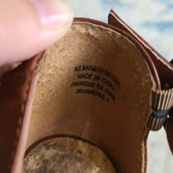 Maurices Rosie Cork Wedge Sandles - Picture 7 of 10